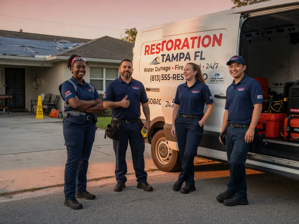 Water Damage Restoration company in Castell, TX